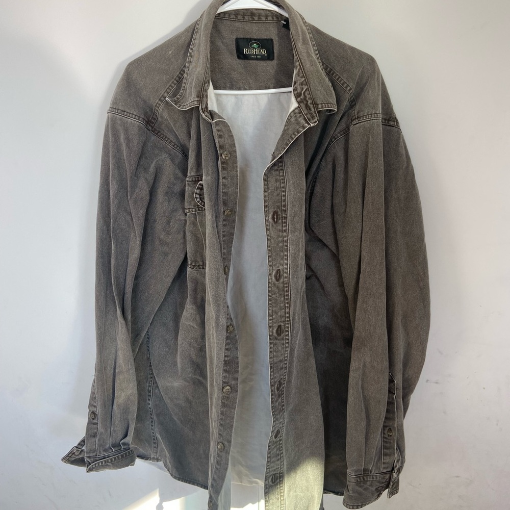 Mens oversized button down